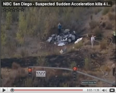 NBC San Diego - Suspected Sudden Acceleration kills 4 in San Diego